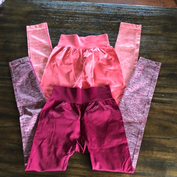 BUNDLE Gymshark seamless two tone leggings - Picture 2 of 7